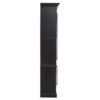 Lyon Black Oak Wood Tall Cabinet