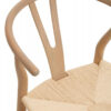 Lyon Wishbone Beech Wood Chair