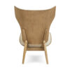 Vinsi Beige Chair With Winged Back