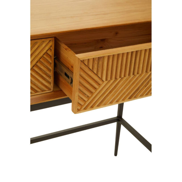 5528063_mac_01__09580.1754518021.jpg Jakara Natural Finish Console Table with 2 Drawers