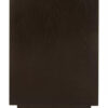 Jakara Black Finish Sideboard with 4 Doors and 3 Drawers