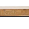 Jakara Natural Finish Coffee Table with Drawers