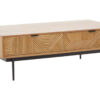 Jakara Natural Finish Coffee Table with Drawers