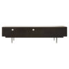 Jakara Black Finish Carved Media Unit