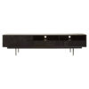 Jakara Black Finish Carved Media Unit