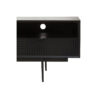Jakara Black Finish Carved Media Unit