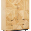 Jakara Natural Finish Cabinet with Drawers
