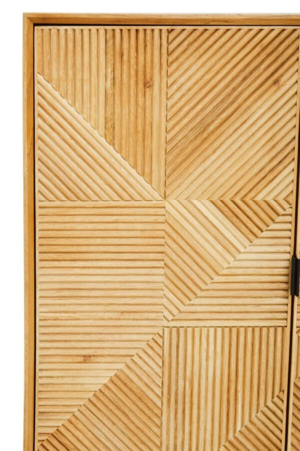Jakara Natural Finish Cabinet with Drawers