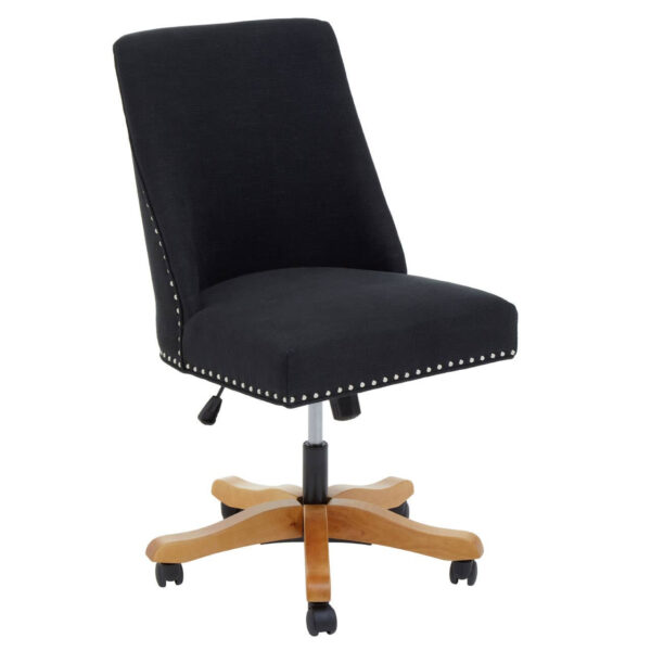 5528367_01__19299.1767787738.jpg Washington Black Fabric Home Office Chair with Wooden Base