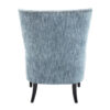Welham Blue Wingback Lounge Chair