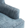 Welham Blue Wingback Lounge Chair