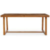 Kendari Natural Teak Wood Dining Table