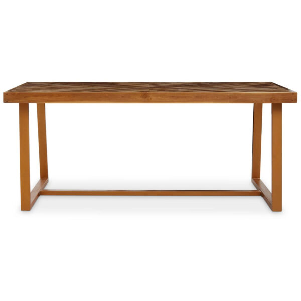 Kendari Natural Teak Wood Dining Table