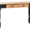 Kensington Townhouse Grey Wash and Antique Black Console Table