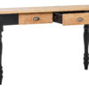 Kensington Townhouse Grey Wash and Antique Black Console Table
