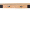 Kensington Townhouse Grey Wash and Antique Black Console Table