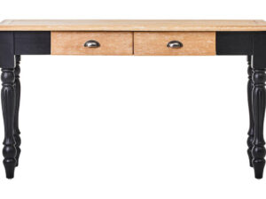 Kensington Townhouse Grey Wash and Antique Black Console Table