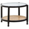 Mataram Rattan Coffee Table With Glass Top