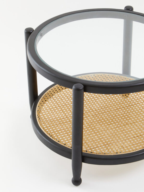 Cebu Rattan and Glass Coffee Table