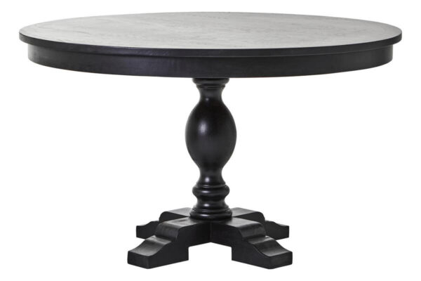 Lyon Oak Wood Round Dining Table