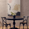 Lyon Oak Wood Round Dining Table