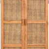 5528694__94631.1754522618.jpg Lyon Rattan and Oak Wood 2 Door Wardrobe