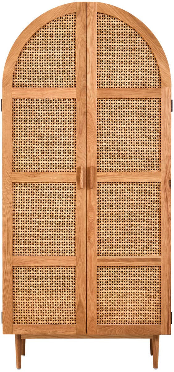 5528694__94631.1754522618.jpg Lyon Rattan and Oak Wood 2 Door Wardrobe