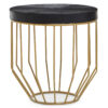 5528998__86703.1754524845-3.jpg Kensington Townhouse Black Hair on Leather Side Table with Drawer
