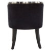 Cefena Black and White Chair