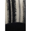 Cefena Black and White Chair
