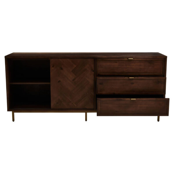 Brando Acacia Wood Effect Sideboard