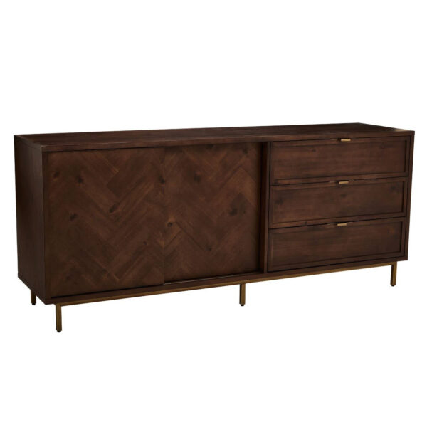 Brando Acacia Wood Effect Sideboard