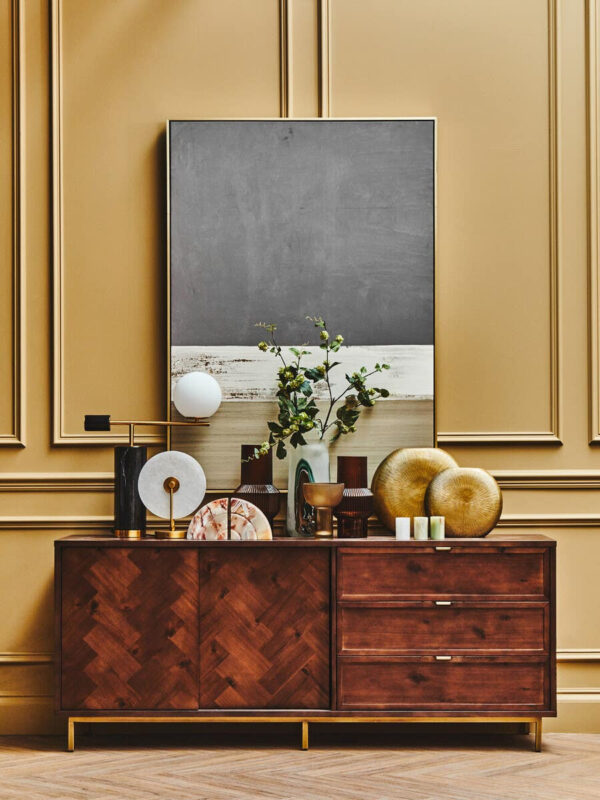 Brando Acacia Wood Effect Sideboard