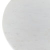 Myan Acacia Wood and  White Marble Coffee Table