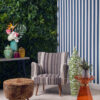 Cefena Grey And White Chair