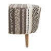 Cefena Grey And White Stool