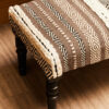Cefena Grey And White Bench