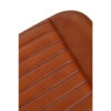 Buffalo Tan Leather Footstool