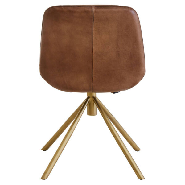 Buffalo Brown Leather Chair