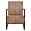Buffalo Grey Leather Armchair