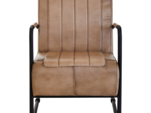 Buffalo Grey Leather Armchair