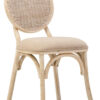 Cebu White Wash Elm Wood Dining Chair