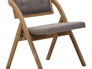 Cebu Grey Wash Elm Wood Folding Chair
