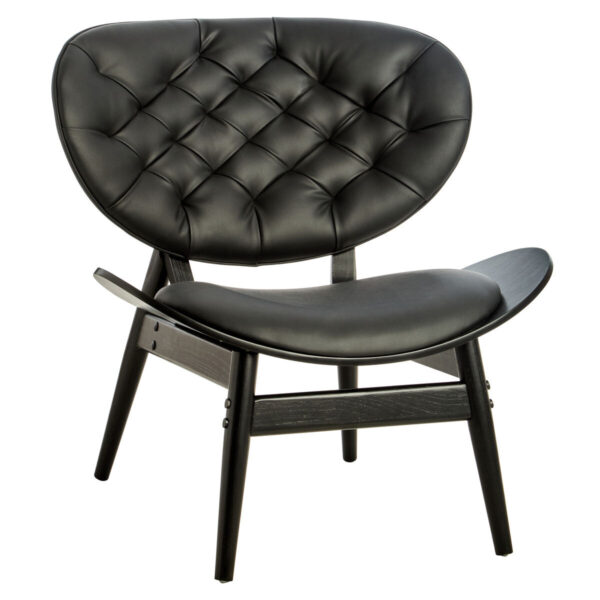 5529754_01__36852.1783506371.jpg Vinsi Black Leather Effect Chair with Elm Wood Frame