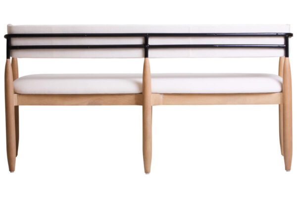 5529800_03_1_1__66878.1754507331.jpg Persolo Cream Textured Fabric Dining Bench with Wood Frame