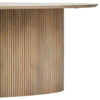 Torello Grey Mango Wood Oval Dining Table