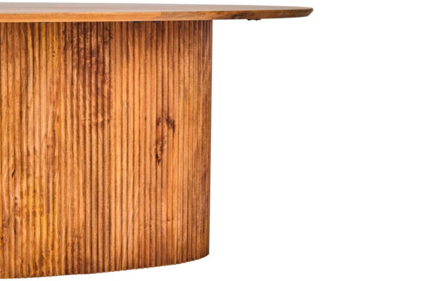 Torello Mango Wood Oval Dining Table