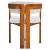 Torello Boucle Fabric and Mango Wood Dining Chair