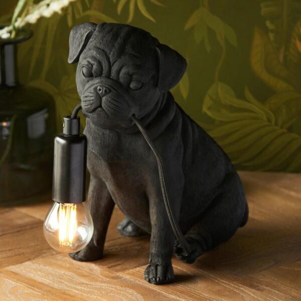 DF-GAL-5016087185610-3 Pug Puppy Table Lamp