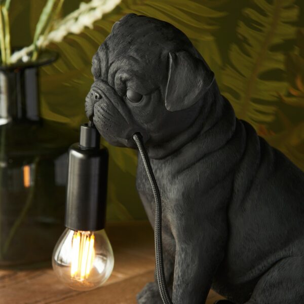 DF-GAL-5016087185610-6 Pug Puppy Table Lamp